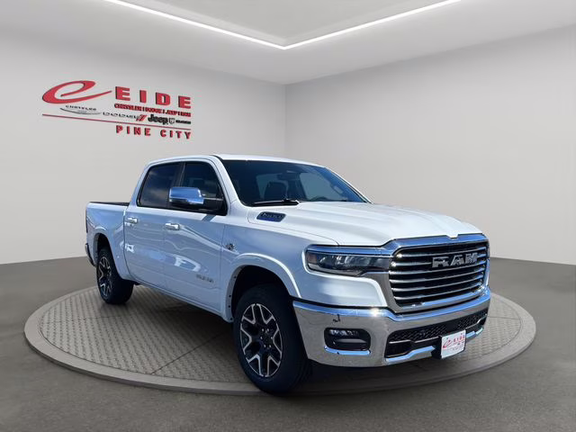 2026 Bright White Clearcoat Ram 1500 Laramie 4X4 Truck