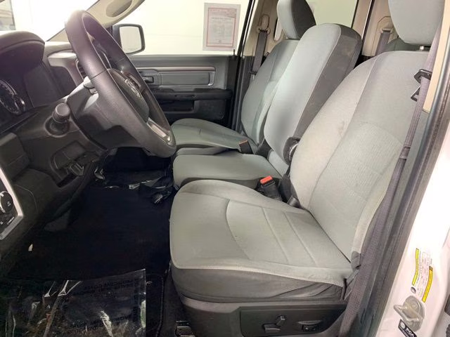 2022 Bright White Clearcoat Ram 1500 SLT 4X4 Truck