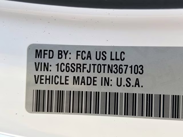 2026 Bright White Clearcoat Ram 1500 Laramie 4X4 Truck