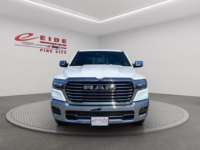 2026 Bright White Clearcoat Ram 1500 Laramie 4X4 Truck