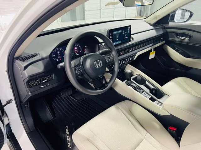 2026 Platinum White Pearl Honda Accord SE FWD Sedan