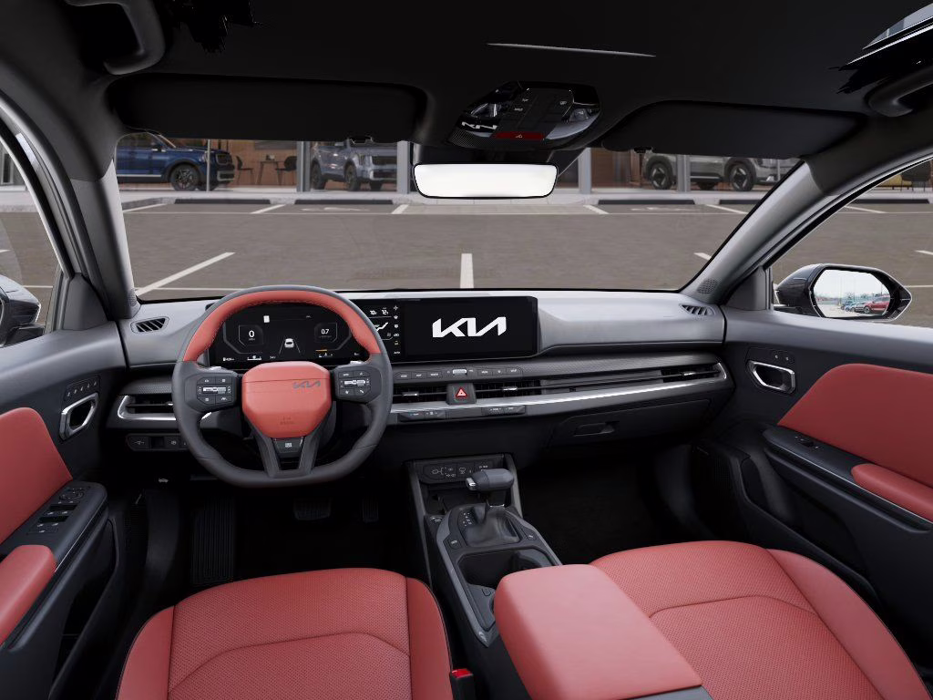 2026 Snow White Pearl Kia K4 GT-Line FWD Hatchback