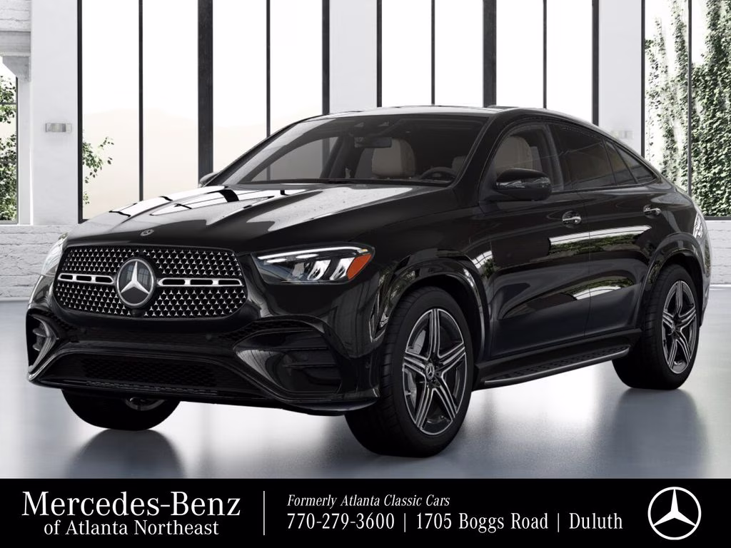 2026 Black Mercedes-Benz GLE GLE 450 Coupe AWD Coupe