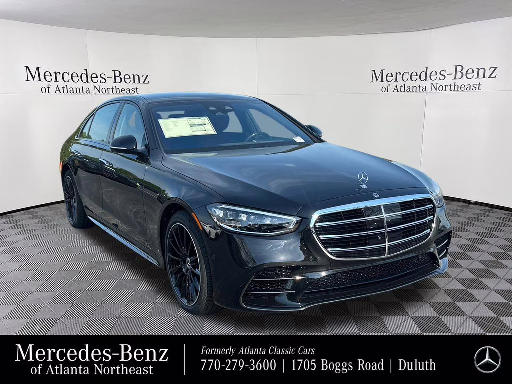2026 Obsidian Mercedes-Benz S-Class S 580 AWD Sedan