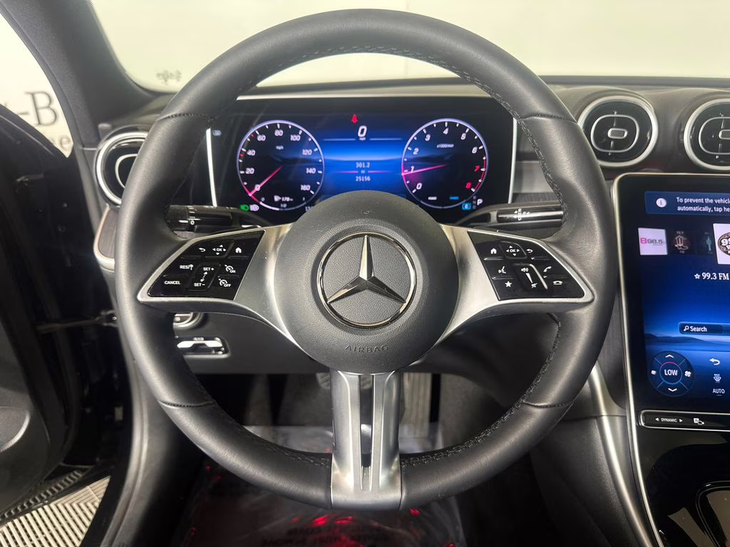 2025 Black Mercedes-Benz C-Class C 300 RWD Sedan