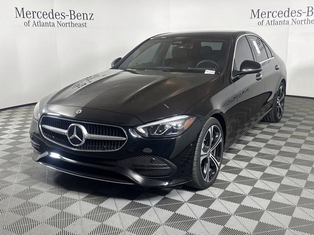 2025 Black Mercedes-Benz C-Class C 300 RWD Sedan
