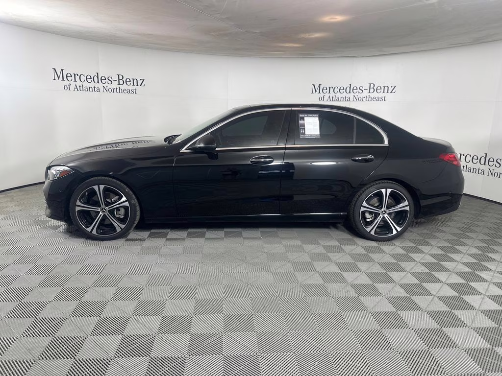 2025 Black Mercedes-Benz C-Class C 300 RWD Sedan