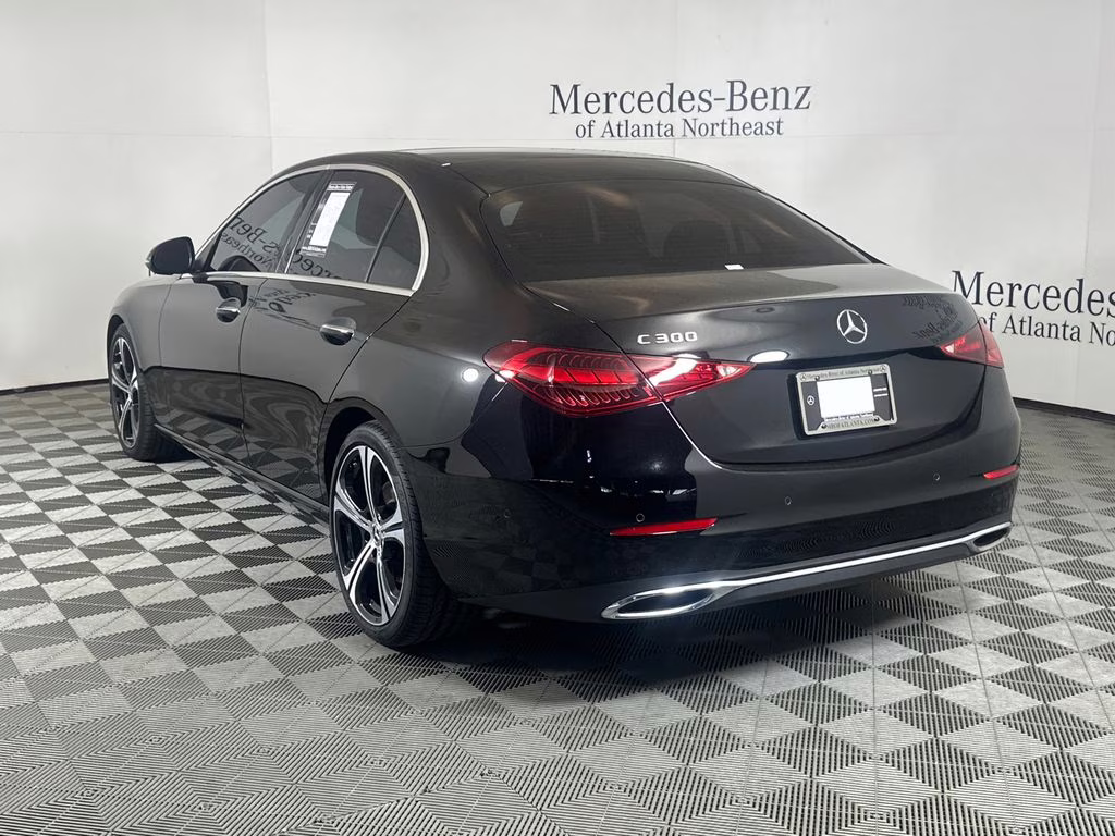 2025 Black Mercedes-Benz C-Class C 300 RWD Sedan