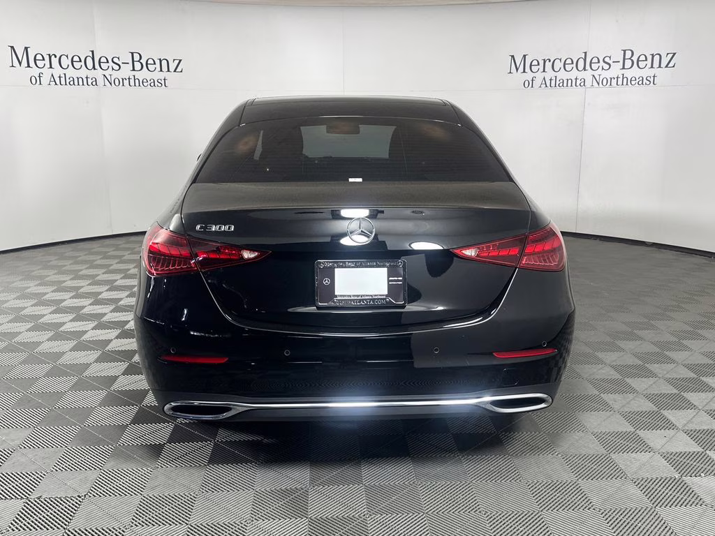 2025 Black Mercedes-Benz C-Class C 300 RWD Sedan
