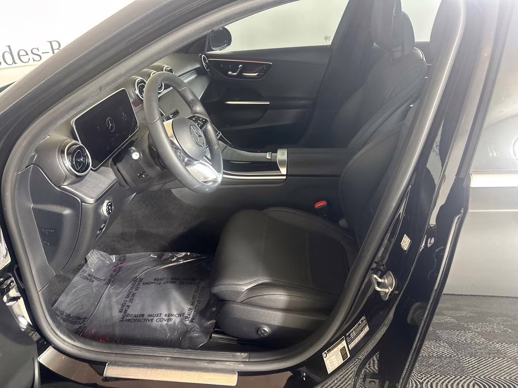 2025 Black Mercedes-Benz C-Class C 300 RWD Sedan