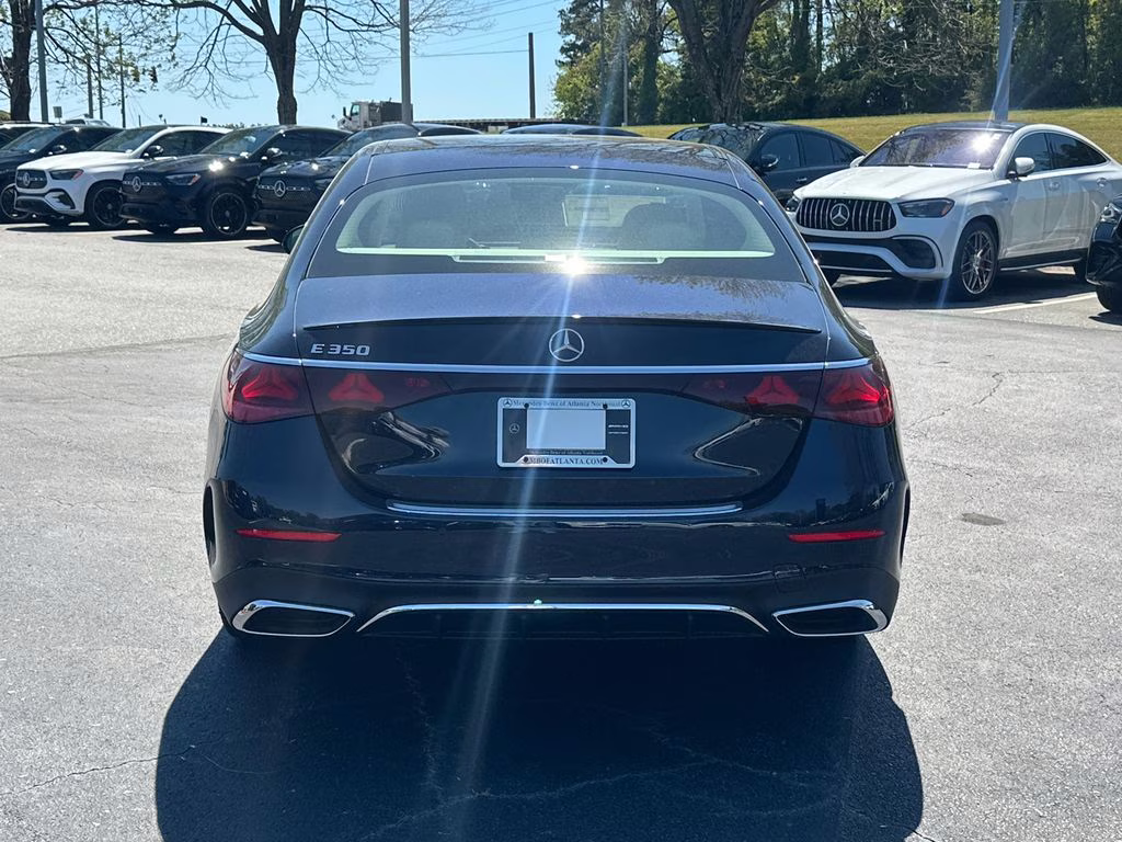 2026 Blue Mercedes-Benz E-Class E 350 RWD Sedan