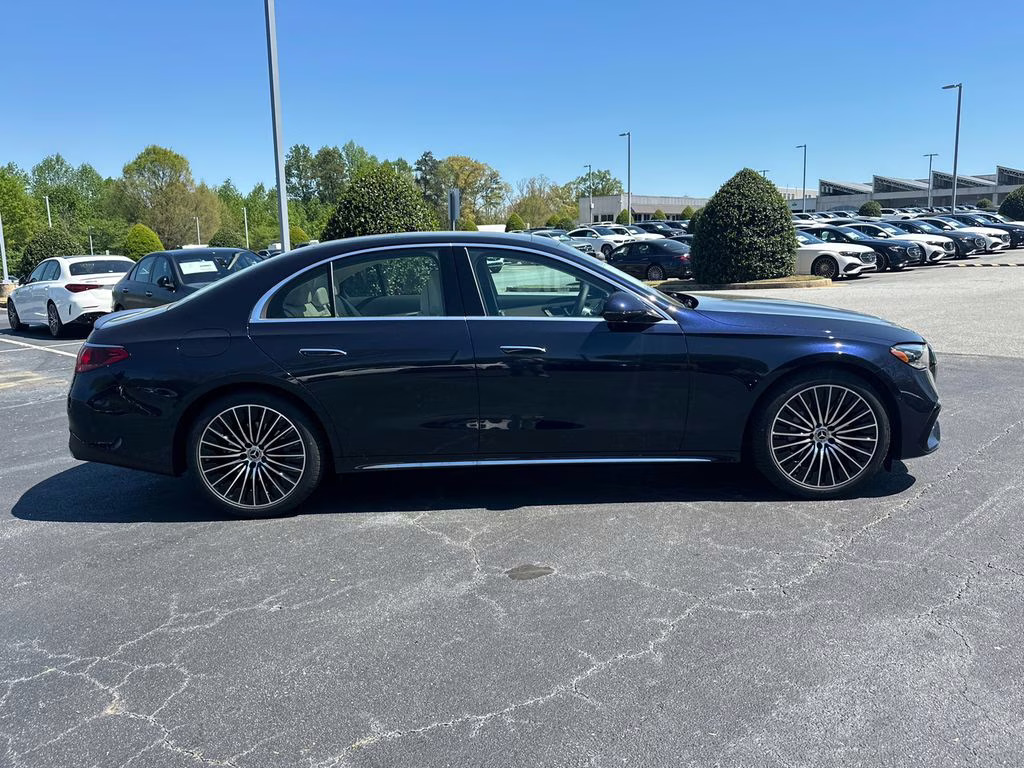 2026 Blue Mercedes-Benz E-Class E 350 RWD Sedan