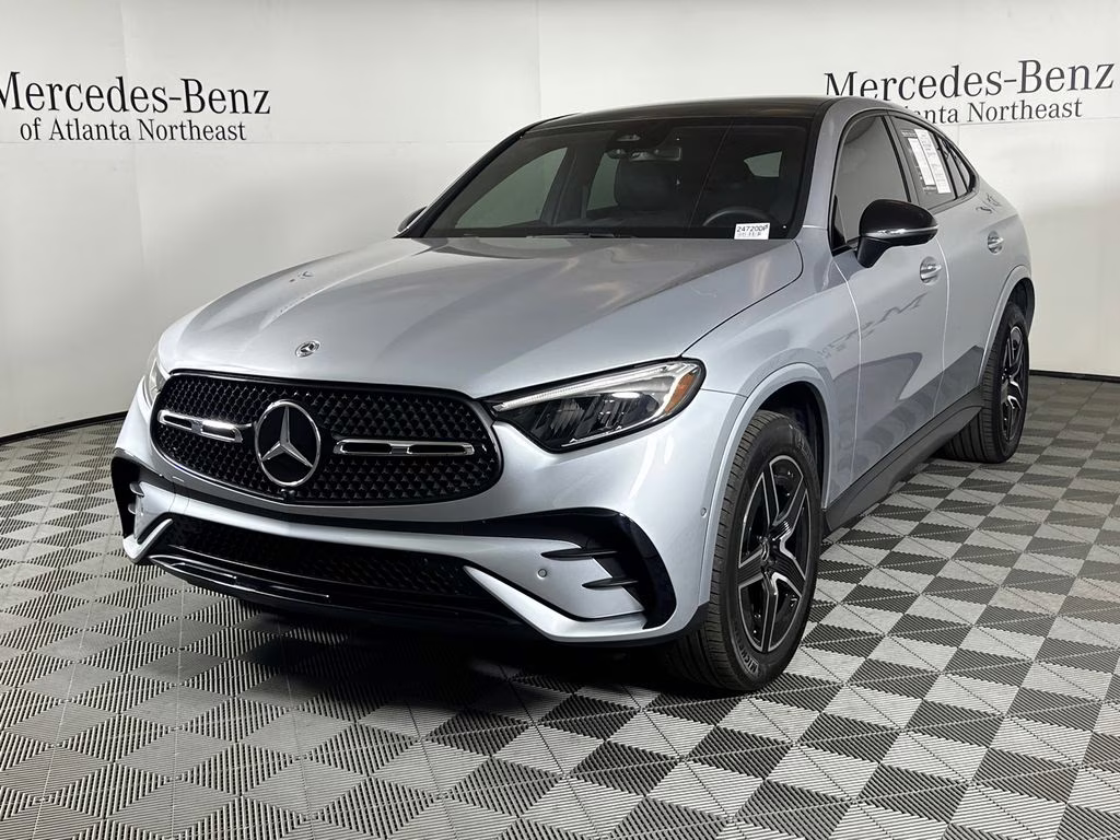 2025 Cirrus Silver Metallic Mercedes-Benz GLC GLC 300 Coupe AWD SUV
