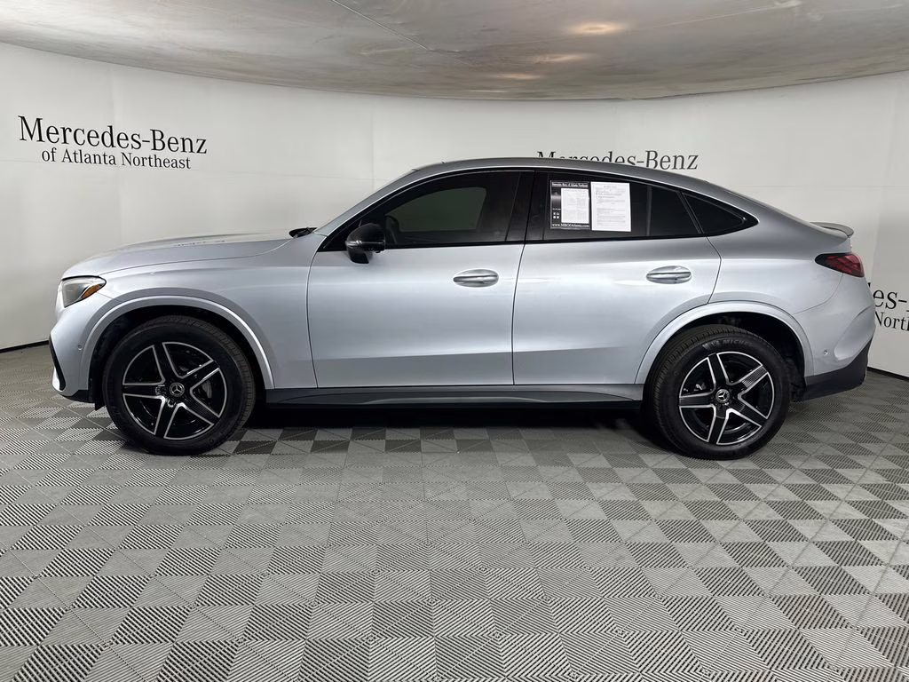 2025 Cirrus Silver Metallic Mercedes-Benz GLC GLC 300 Coupe AWD SUV