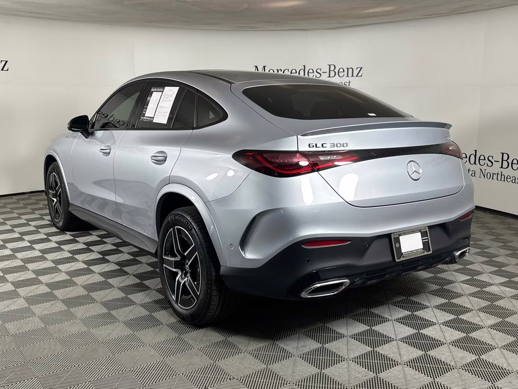 2025 Cirrus Silver Metallic Mercedes-Benz GLC GLC 300 Coupe AWD SUV