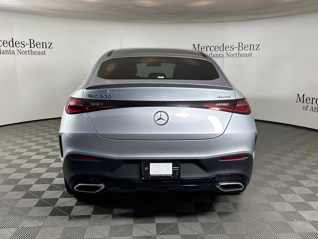 2025 Cirrus Silver Metallic Mercedes-Benz GLC GLC 300 Coupe AWD SUV