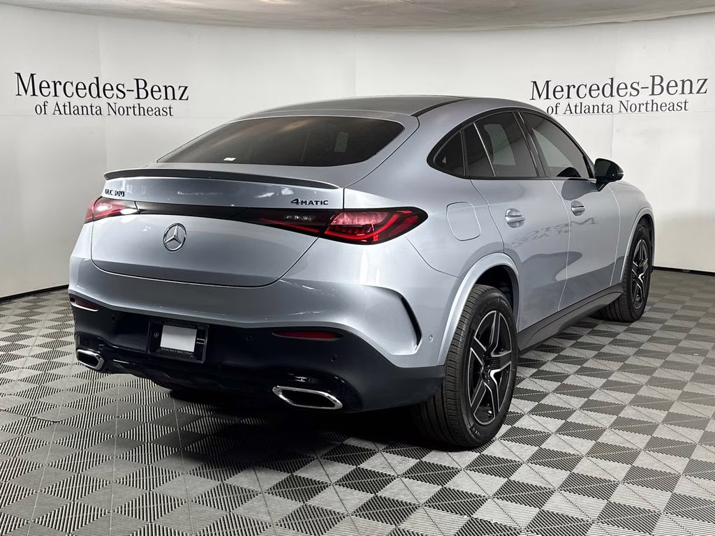 2025 Cirrus Silver Metallic Mercedes-Benz GLC GLC 300 Coupe AWD SUV