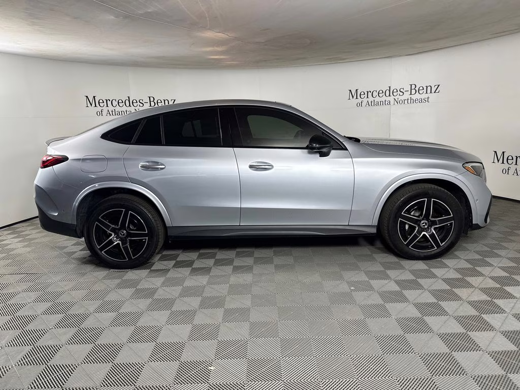 2025 Cirrus Silver Metallic Mercedes-Benz GLC GLC 300 Coupe AWD SUV
