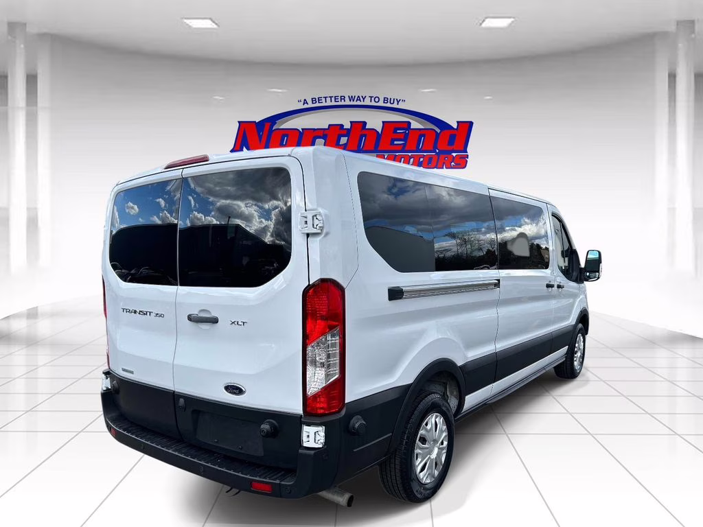 2024 Oxford White Ford Transit-350 XLT RWD Crossover