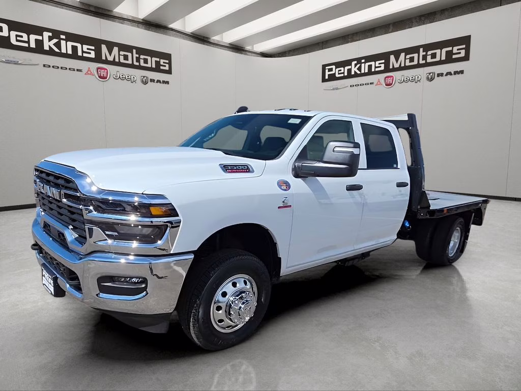 2026 Bright White Clearcoat Ram 3500 Tradesman 4X4 Truck