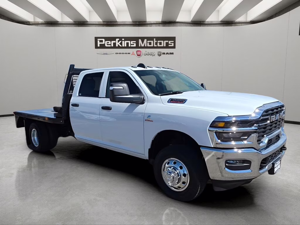 2026 Bright White Clearcoat Ram 3500 Tradesman 4X4 Truck