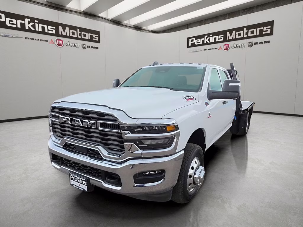2026 Bright White Clearcoat Ram 3500 Tradesman 4X4 Truck