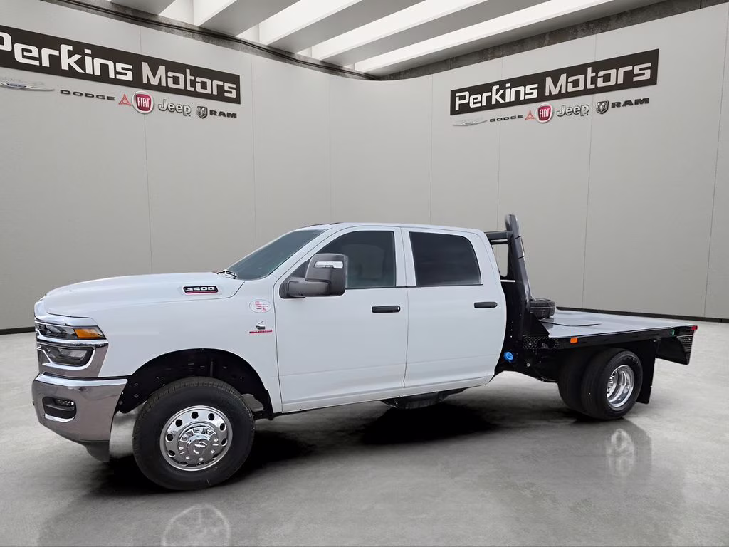 2026 Bright White Clearcoat Ram 3500 Tradesman 4X4 Truck