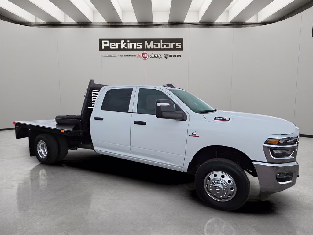 2026 Bright White Clearcoat Ram 3500 Tradesman 4X4 Truck