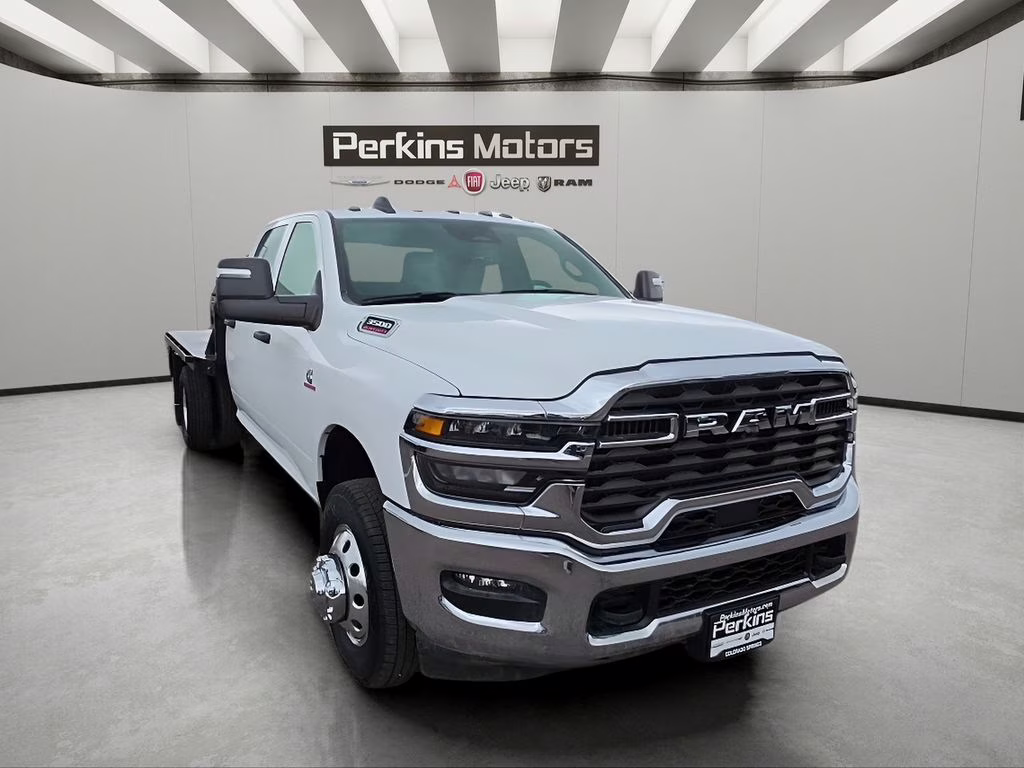 2026 Bright White Clearcoat Ram 3500 Tradesman 4X4 Truck