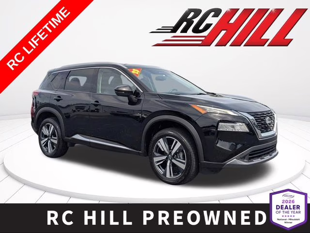 2023 Super Black Nissan Rogue SL AWD SUV