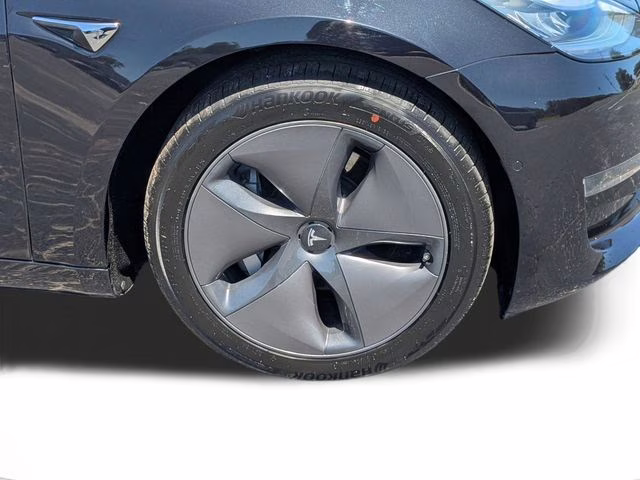 2018 Solid Black Tesla Model 3 Long Range AWD Sedan