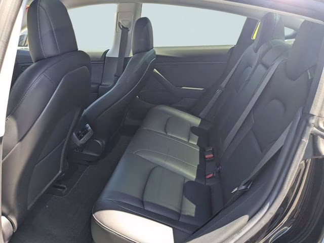 2018 Solid Black Tesla Model 3 Long Range AWD Sedan