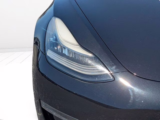 2018 Solid Black Tesla Model 3 Long Range AWD Sedan