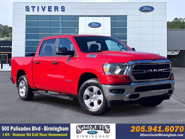 2023 Flame Red Clearcoat Ram 1500 Big Horn/Lone Star RWD Truck