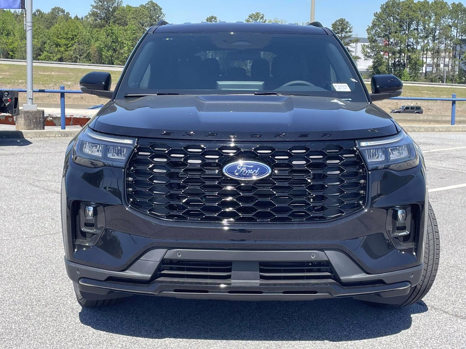 2026 Black Metallic Ford Explorer ST-Line RWD SUV