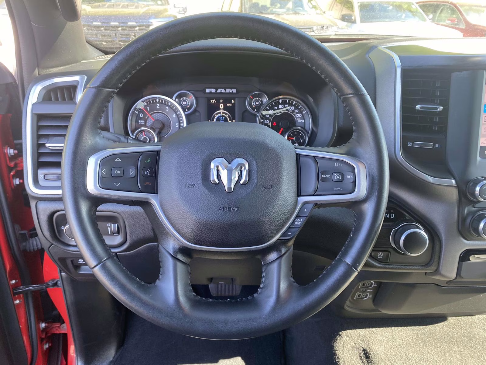 2023 Flame Red Clearcoat Ram 1500 Big Horn/Lone Star RWD Truck