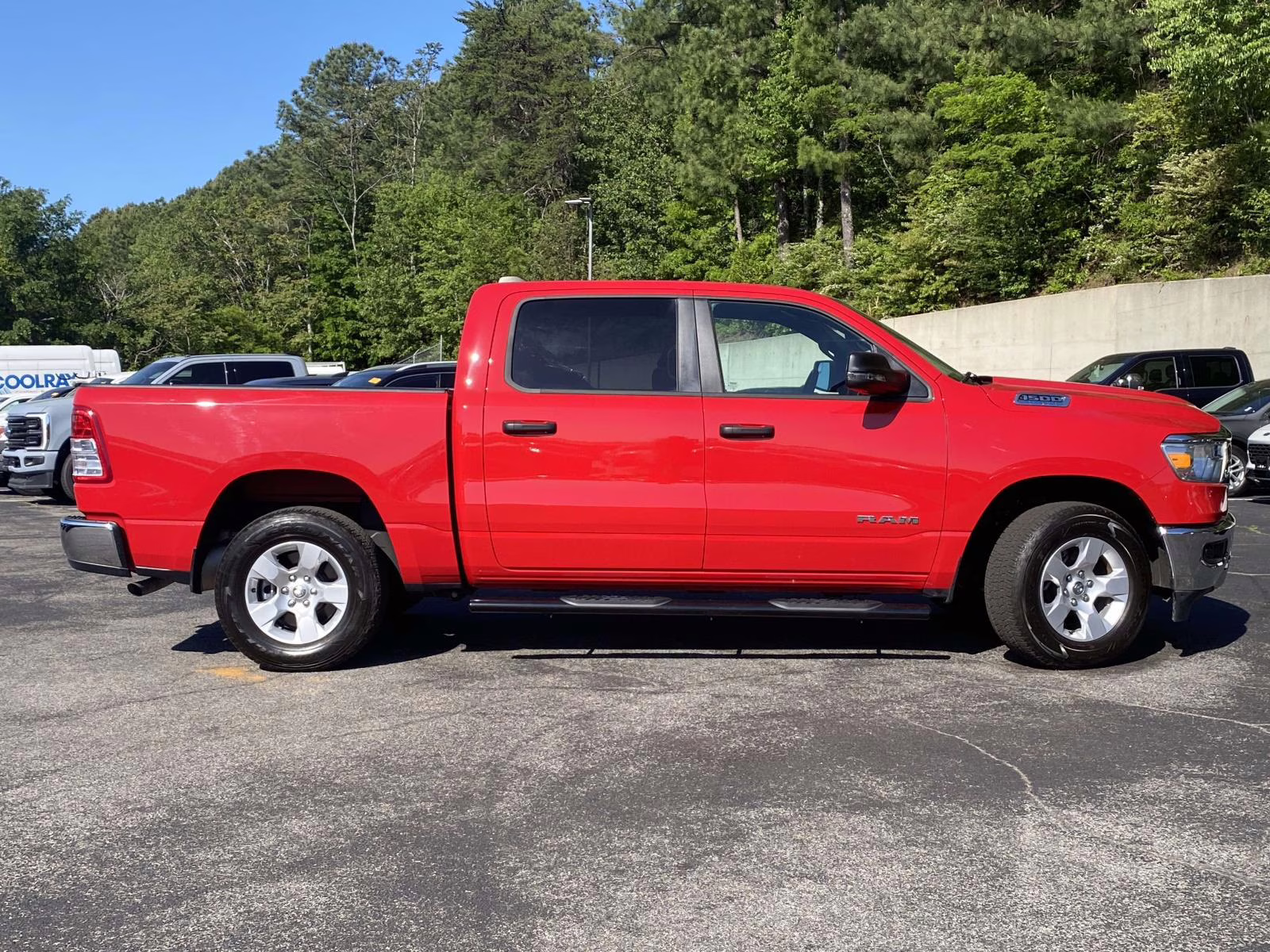 2023 Flame Red Clearcoat Ram 1500 Big Horn/Lone Star RWD Truck