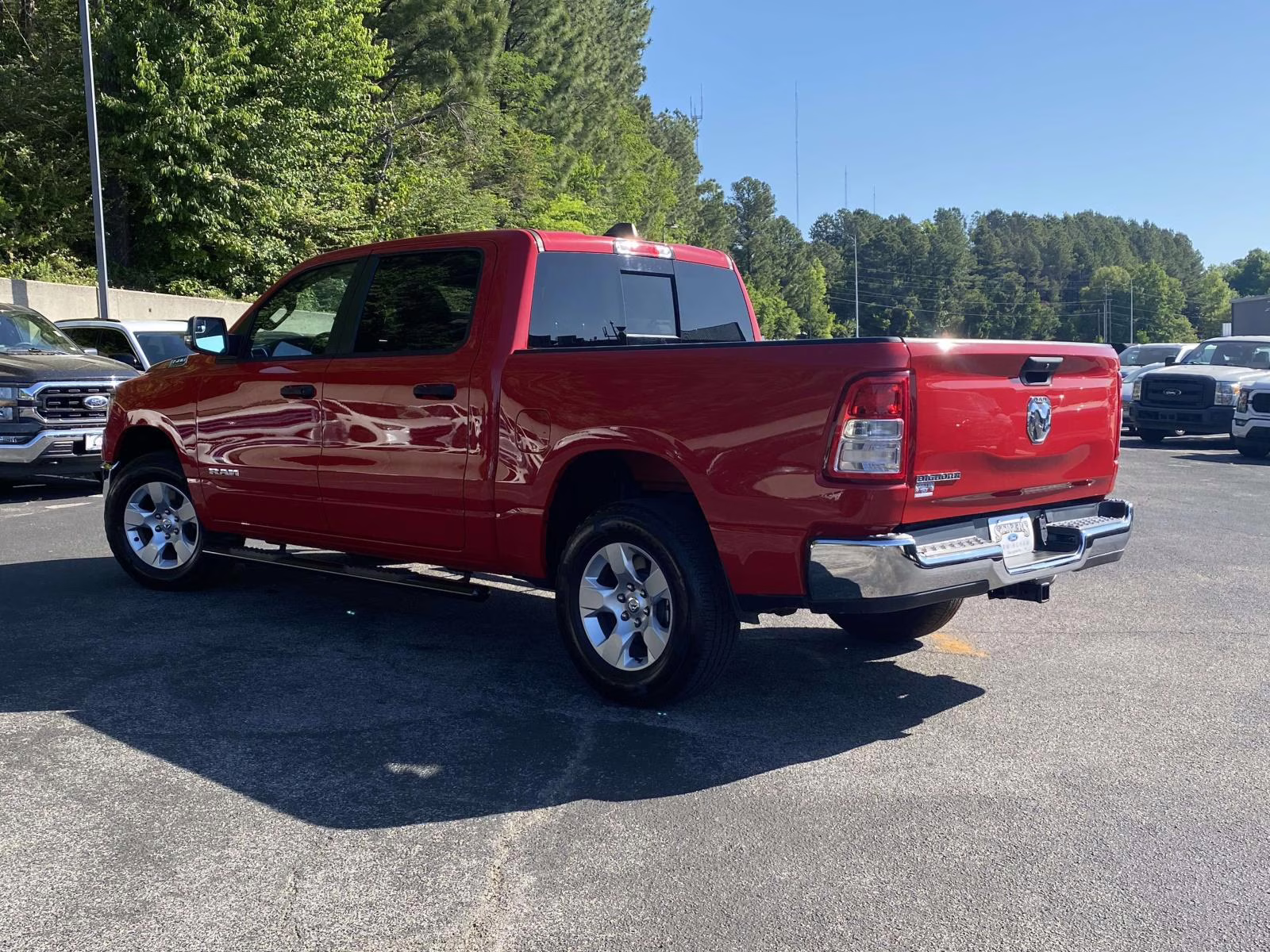 2023 Flame Red Clearcoat Ram 1500 Big Horn/Lone Star RWD Truck
