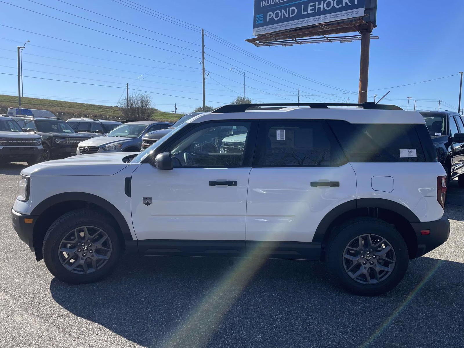 2025 Oxford White Ford Bronco Sport Big Bend 4X4 SUV