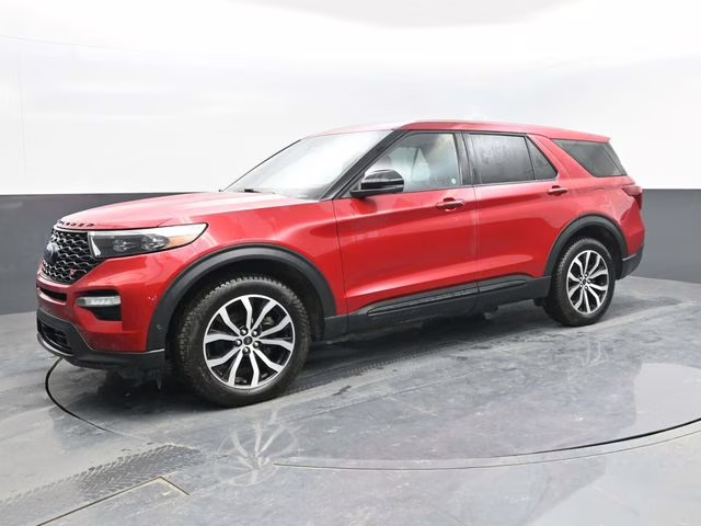 2022 Red Ford Explorer ST 4X4 SUV