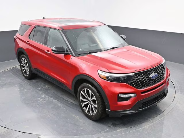 2022 Red Ford Explorer ST 4X4 SUV