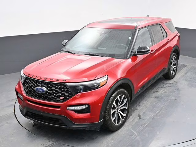 2022 Red Ford Explorer ST 4X4 SUV