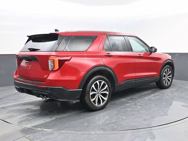 2022 Red Ford Explorer ST 4X4 SUV