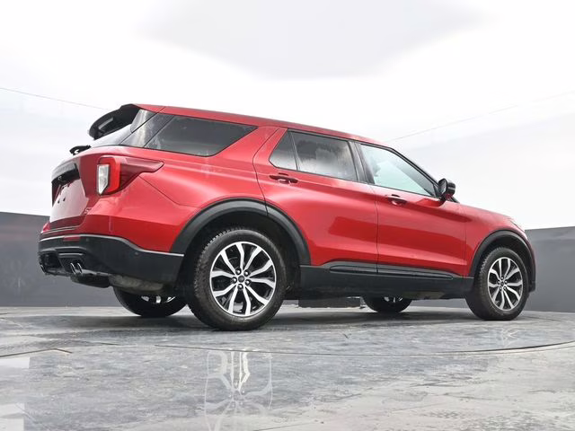 2022 Red Ford Explorer ST 4X4 SUV