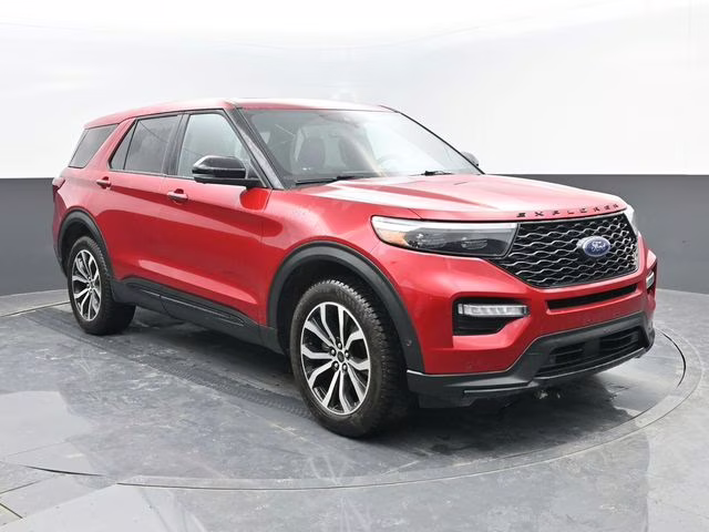 2022 Red Ford Explorer ST 4X4 SUV