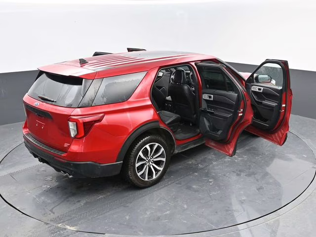 2022 Red Ford Explorer ST 4X4 SUV