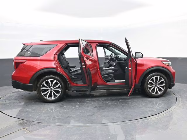 2022 Red Ford Explorer ST 4X4 SUV