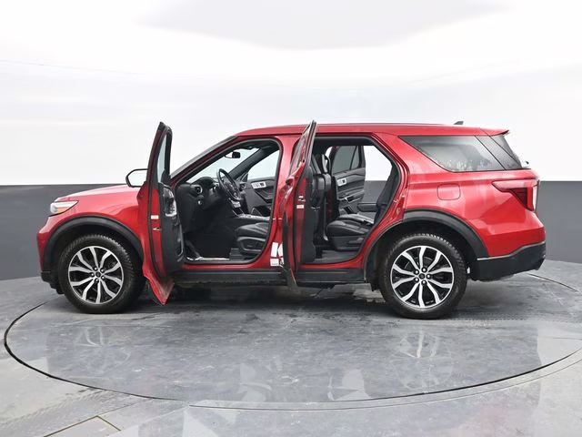 2022 Red Ford Explorer ST 4X4 SUV