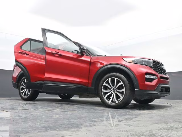2022 Red Ford Explorer ST 4X4 SUV