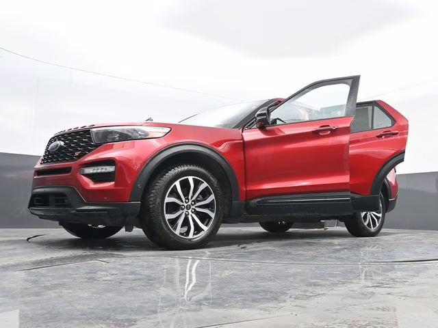 2022 Red Ford Explorer ST 4X4 SUV